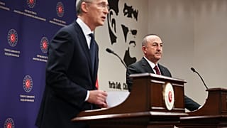 Jens Stoltenberg  ve Mevlüt Çavuşoğlu