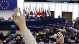 Szavazás az EP plenáris ülésén
