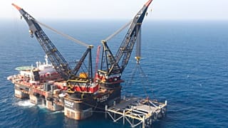 یکی از میدان‌های گازی اسرائیل در مدیترانه