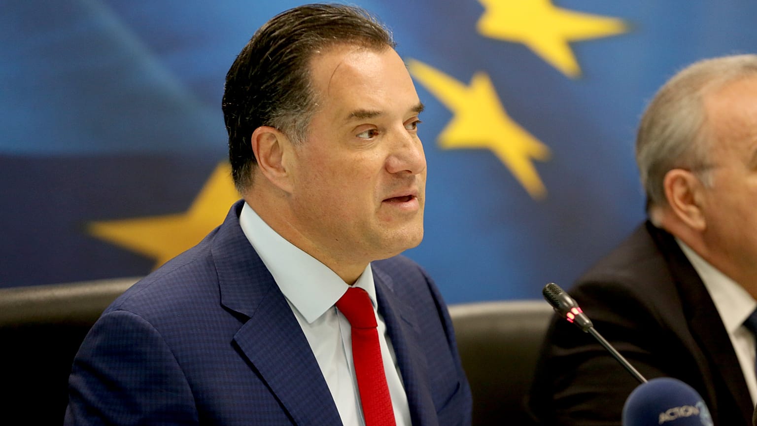 Ο υπουργός Ανάπτυξης και Επενδύσεων, Άδωνις Γεωργιάδης