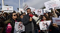 مظاهرة للصحفيين التونسيين