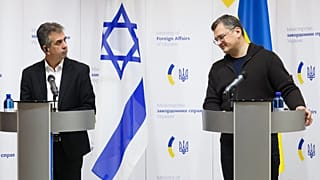 El ministro de Exteriores de Israel en Ucrania