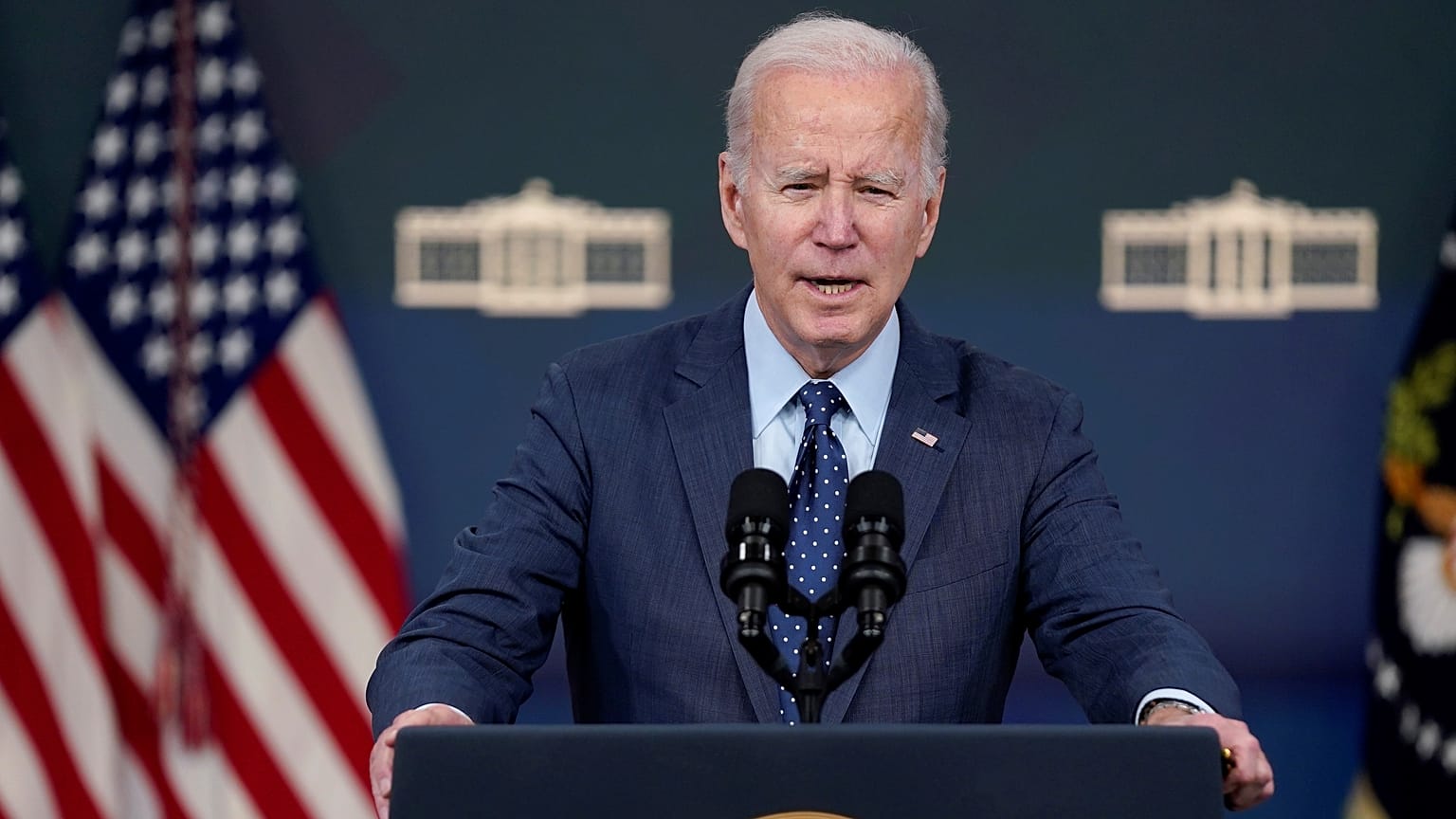 Joe Biden a Fehér Házban 2023. február 16-án