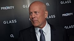 Bruce Willis az Üveg című film premierjén 2019-ben