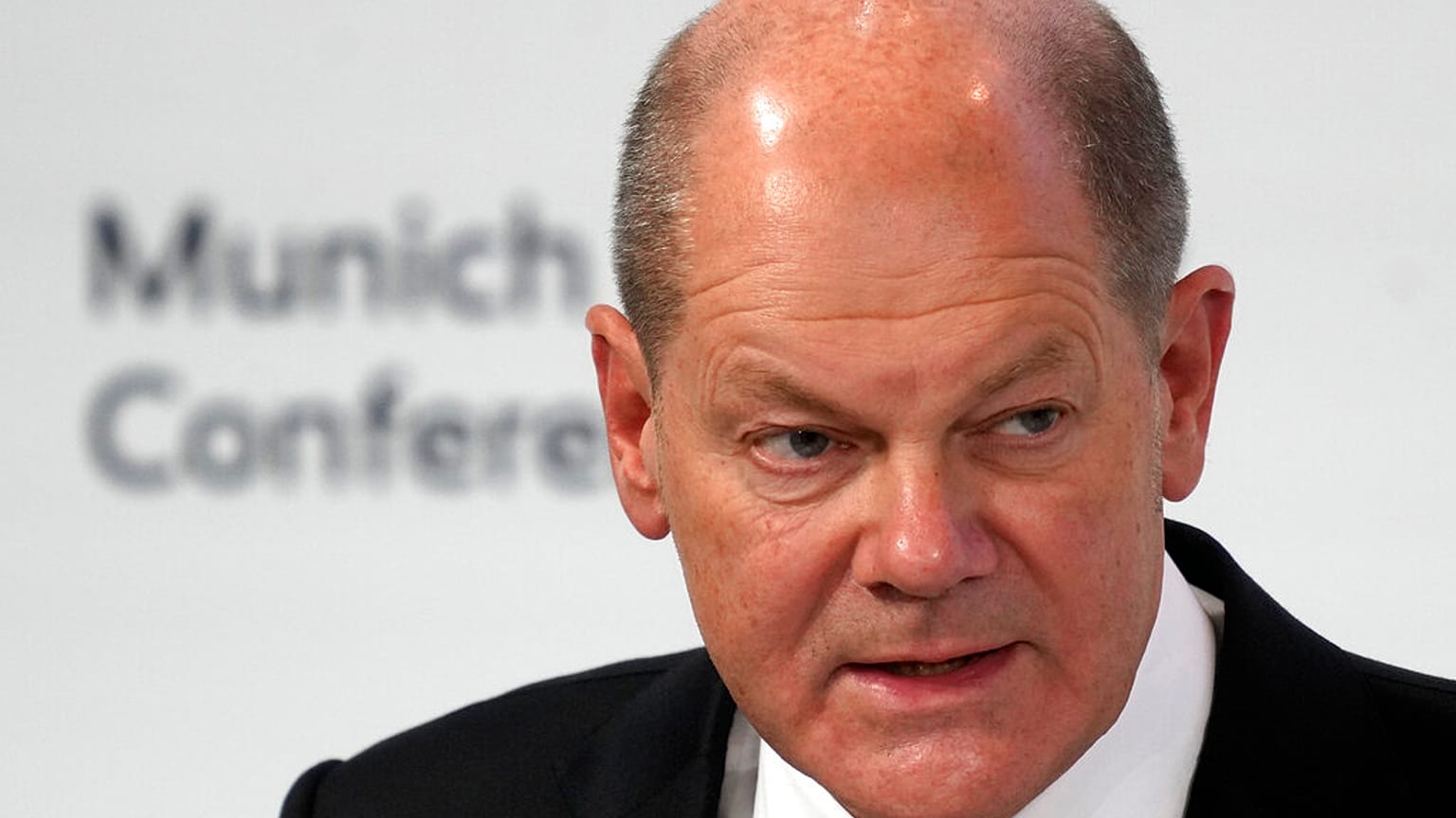 Olaf Scholz a la Conférence de Munich sur la sécurité le 17 février 2023