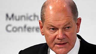 Olaf Scholz a la Conférence de Munich sur la sécurité le 17 février 2023