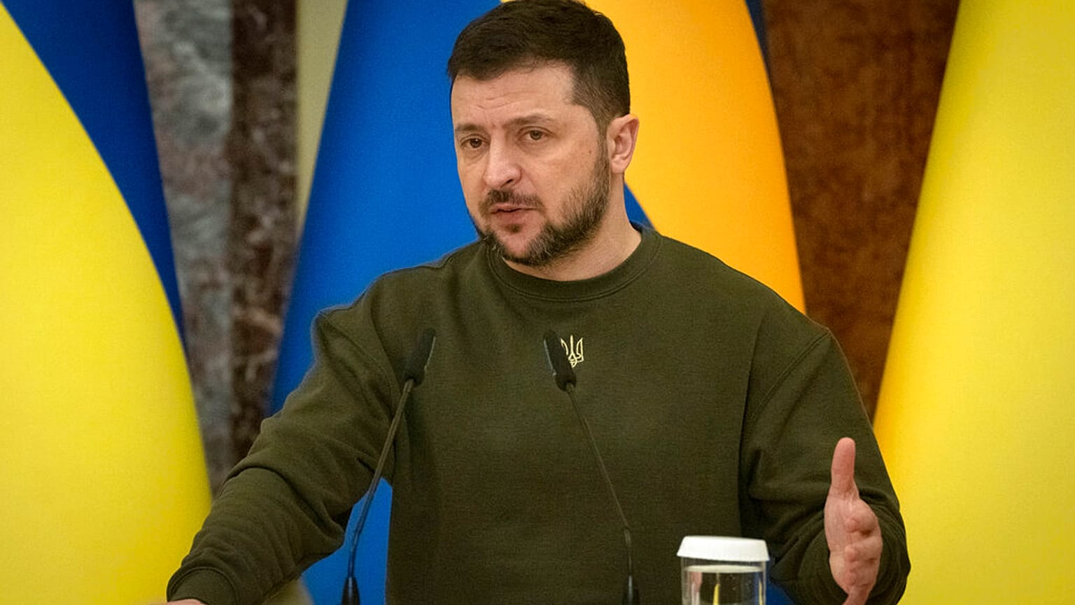 Der ukrainische Präsident Wolodymyr Selenskyj