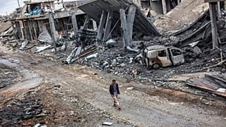 صورة من الارشيف-  في بلدة كوباني السورية 