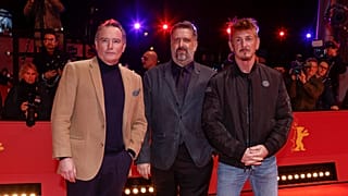 Billy Smith producer, valamint Aaron Kaufman és Sean Penn rendezők a vörös szőnyegen