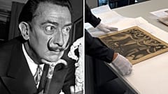 The recovered Dali drawings are valued at €300,000.