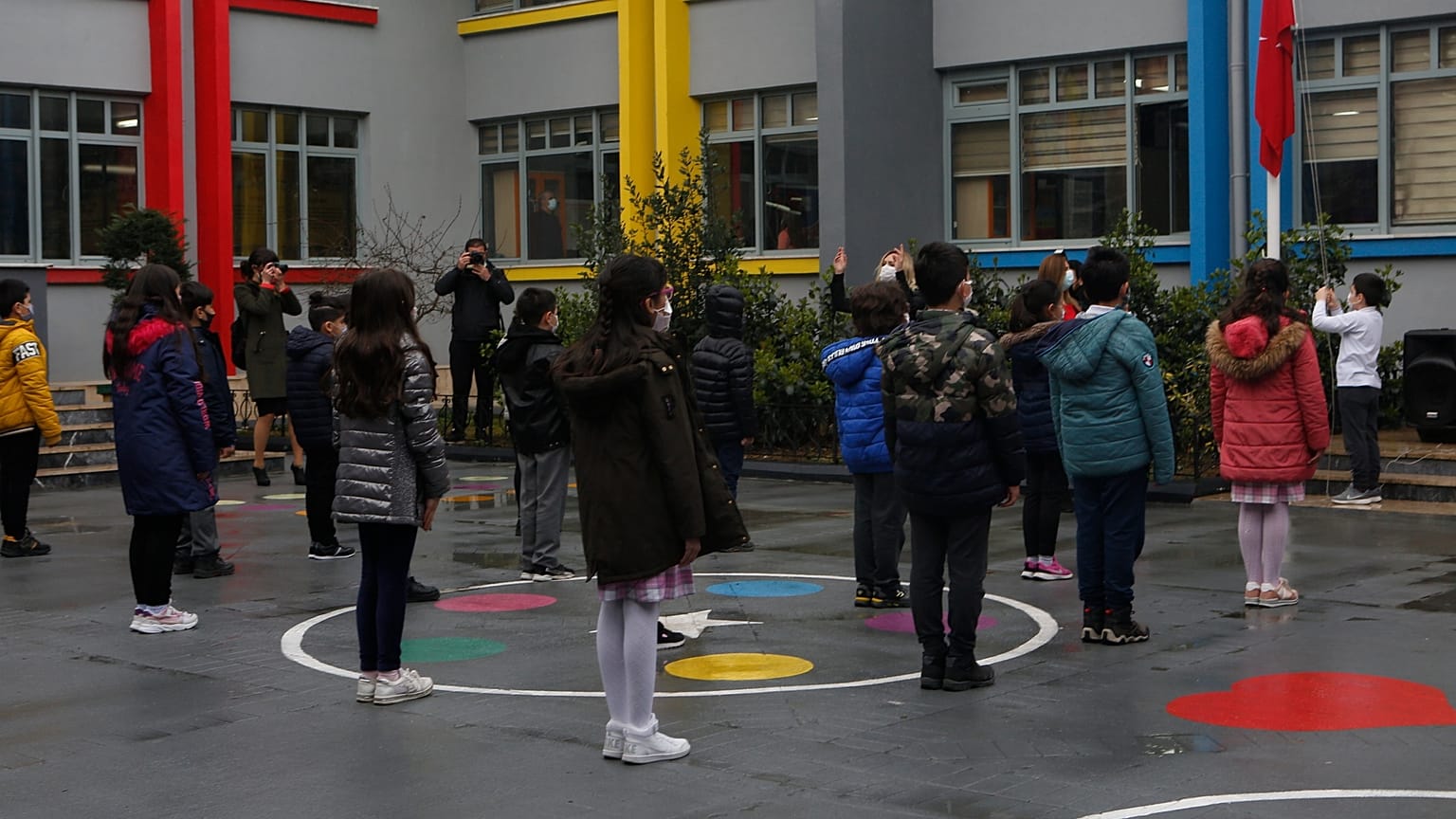 İstanbul'da bir ilkokul