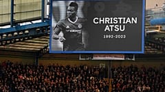Schweigeminute vor dem Spiel zwischen Chelsea und Southampton in der englischen Premier League