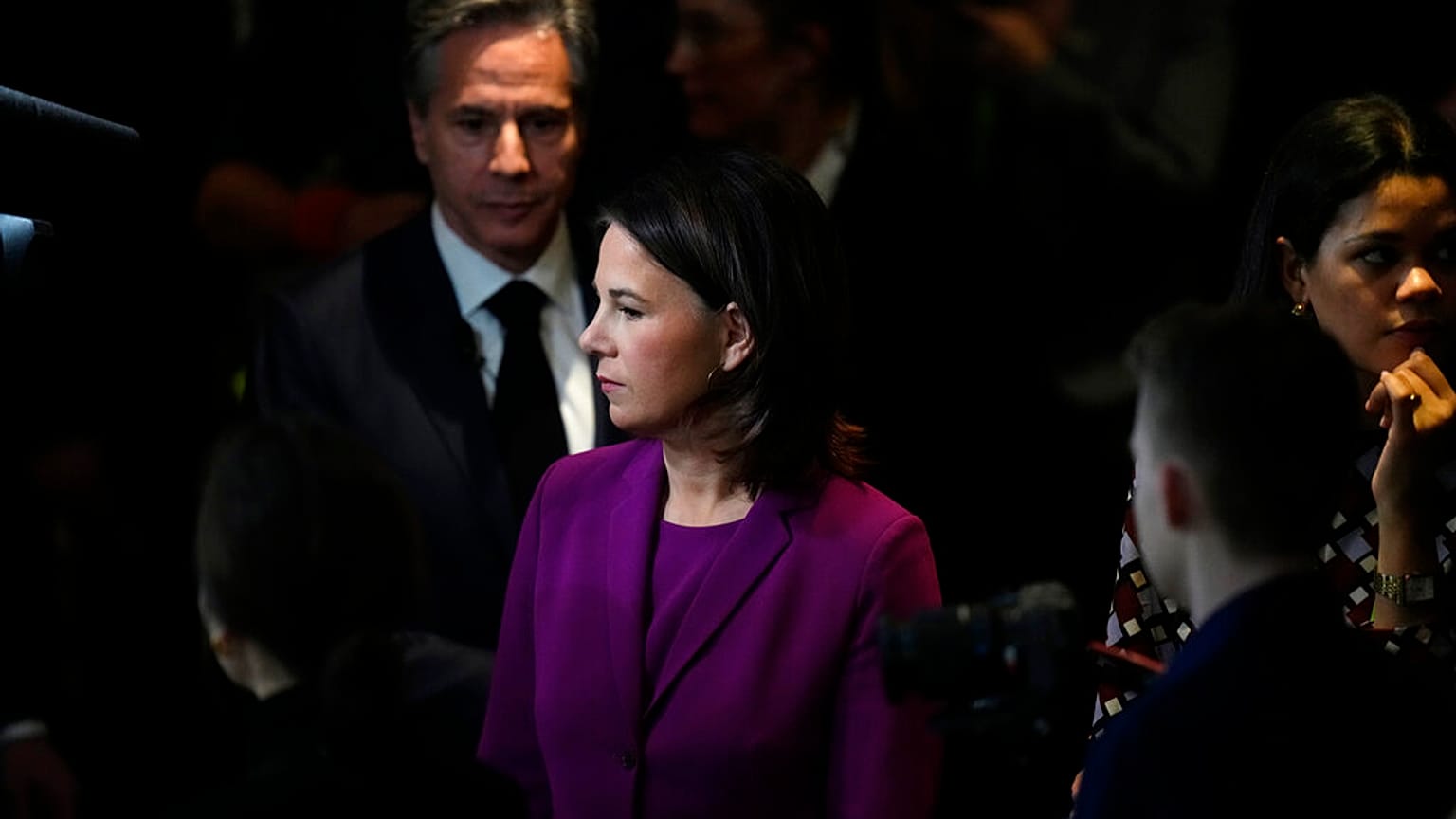 Die deutsche Außenministerin Annalena Baerbock und der US-Außenminister Antony Blinken  auf der Münchner Sicherheitskonferenz 