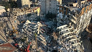 Deprem sonrası Antakya