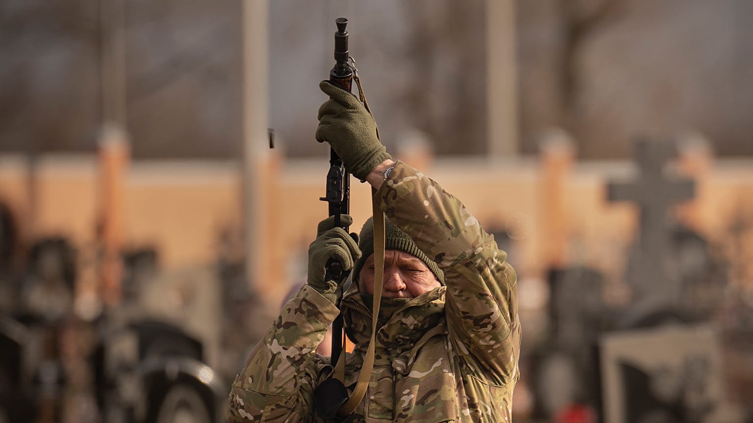 Un soldat ukrainien