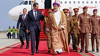 سفر بشار اسد به عمان 