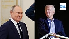 Vladimir Poutine et Joe Biden