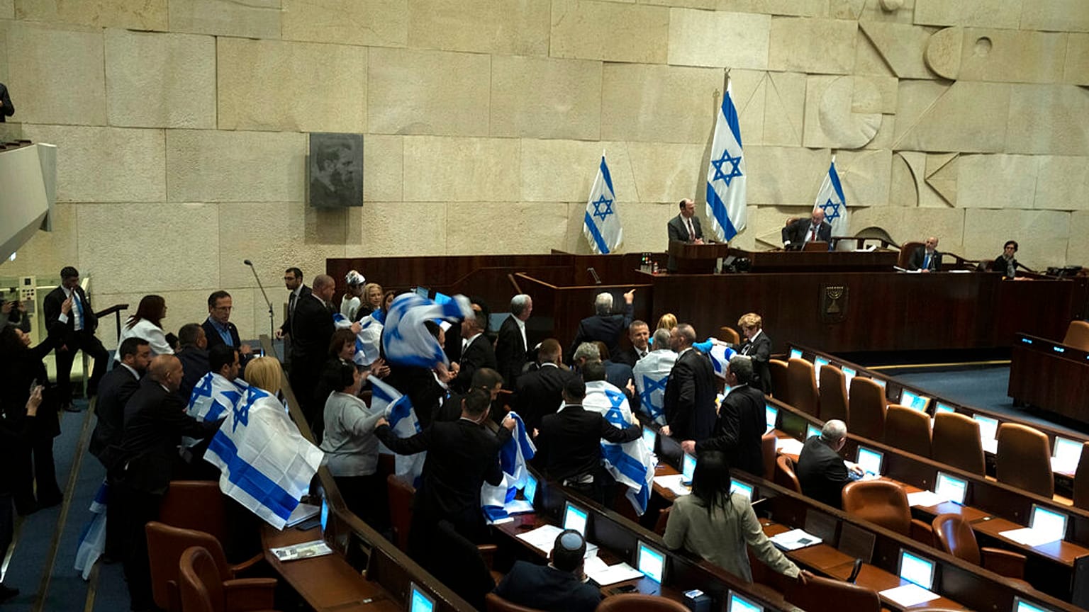 Bronca en la Knesset 20/2/2023