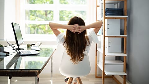 Workers reported lower levels of stress and burnout