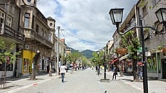 Vranje főutcája