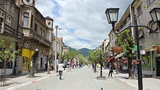 Vranje főutcája