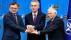 Schulterschluss in Brüssel zwischen Nato, EU und der Ukraine an diesem 21.02.2023