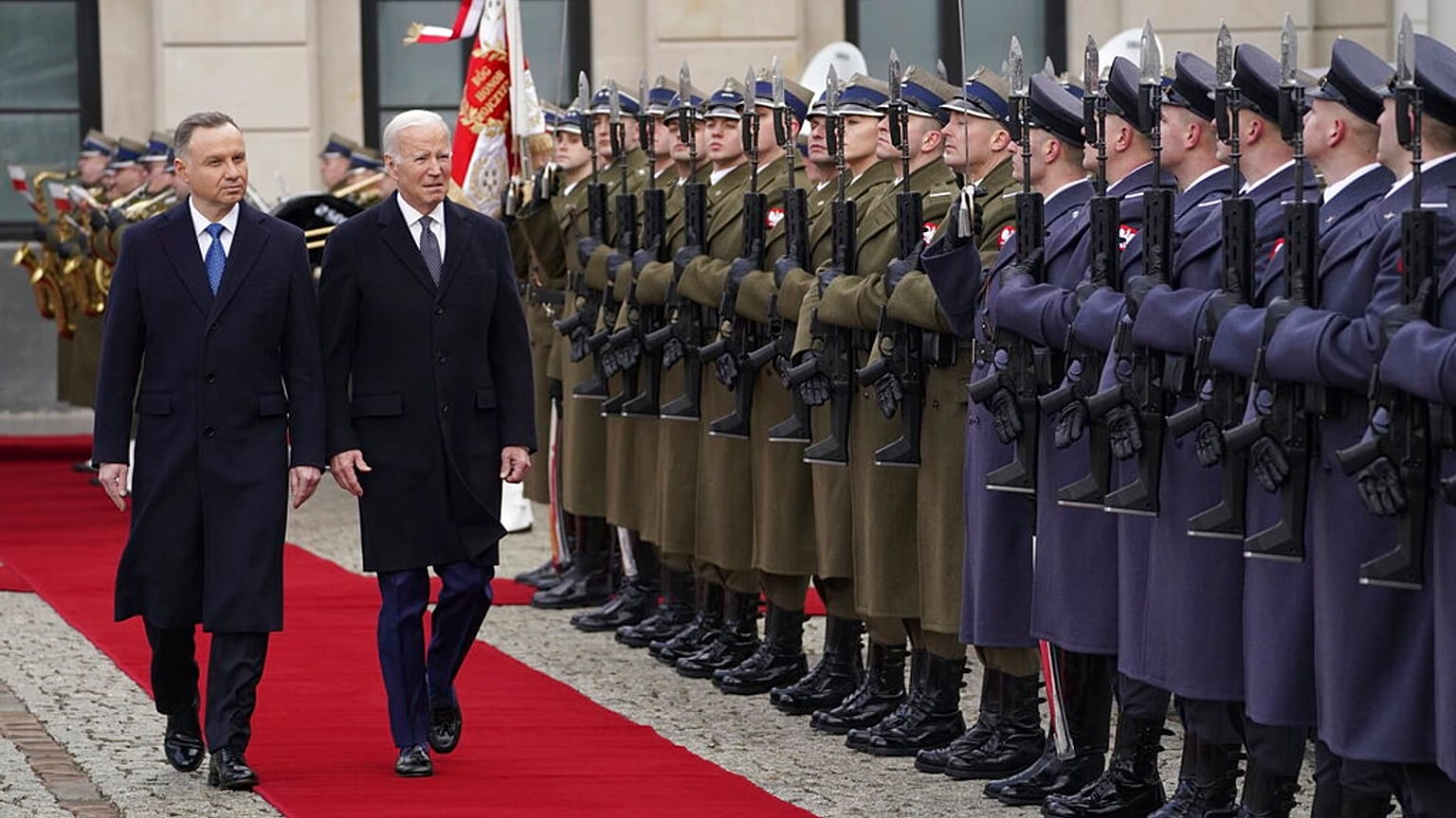 Biden a Varsavia 