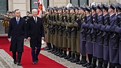 Joe Biden na Polónia