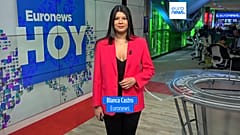 Blanca Castro presenta este jueves Euronews Hoy.