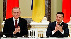  Cumhurbaşkanı Recep Tayyip Erdoğan ve Ukrayna Devlet Başkanı Vladimir Zelenskiy (arşiv)