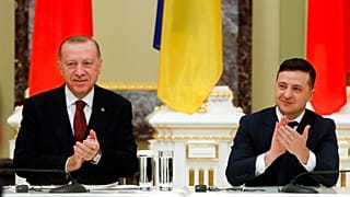  Cumhurbaşkanı Recep Tayyip Erdoğan ve Ukrayna Devlet Başkanı Vladimir Zelenskiy (arşiv)