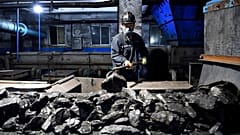 Çin'in Anhui bölgesindeki bir kömür madeni / Arşiv