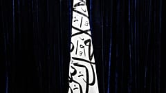 پرچم طالبان در داخل مرکز اطلاعات و رسانه های دولتی در کابل، افغانستان، سه شنبه، ۲۱ سپتامبر ۲۰۲۱. 