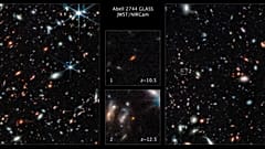 a James Webb űrtávcső felvételei ősi galaxisokról