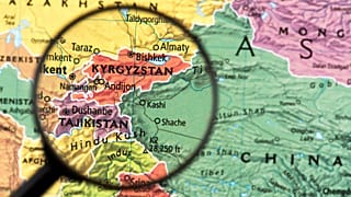 نقشه تاجیکستان