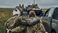 Harkiv'de yaralanan bir Ukrayna askeri