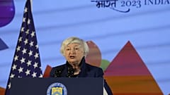 Janet Yellen a G20-ak pénzügyminisztereinek indiai tanácskozásán
