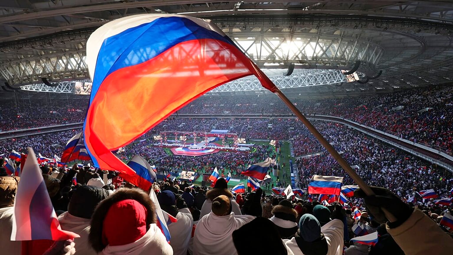 Russian President Vladimir Putin called Russia's military a guarantor of national stability