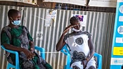 Mujeres africanas embarazadas