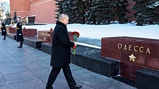 23 февраля Владимир Путин возложил цветы на аллее городов-героев и городов воинской славы