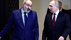Ermenistan Başbakanı Nikol Paşinyan ve Rusya Devlet Başkanı Vladimir Putin / Arşiv