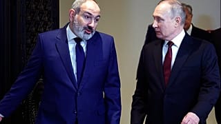 Ermenistan Başbakanı Nikol Paşinyan ve Rusya Devlet Başkanı Vladimir Putin / Arşiv