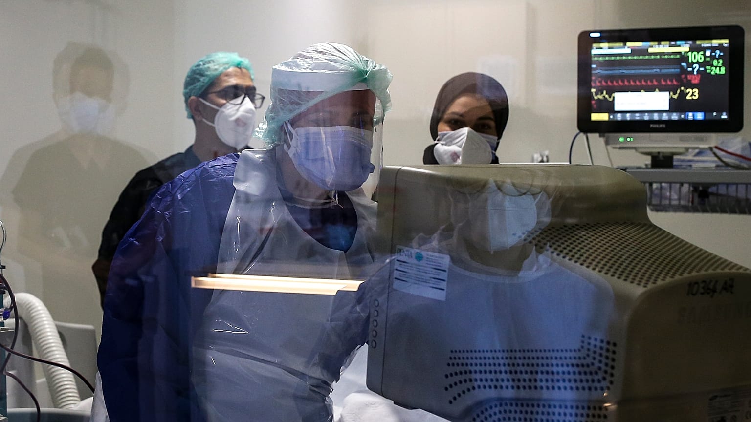 Türkiye'de bir Covid hastasının tedavisi