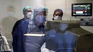 Türkiye'de bir Covid hastasının tedavisi