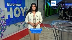 Blanca Castro presenta este viernes Euronews Hoy. 