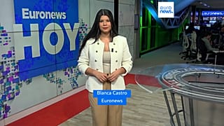 Blanca Castro presenta este viernes Euronews Hoy. 