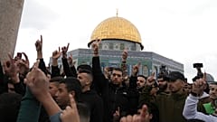 محتجون فلسطينيون-24 فبراير 2023