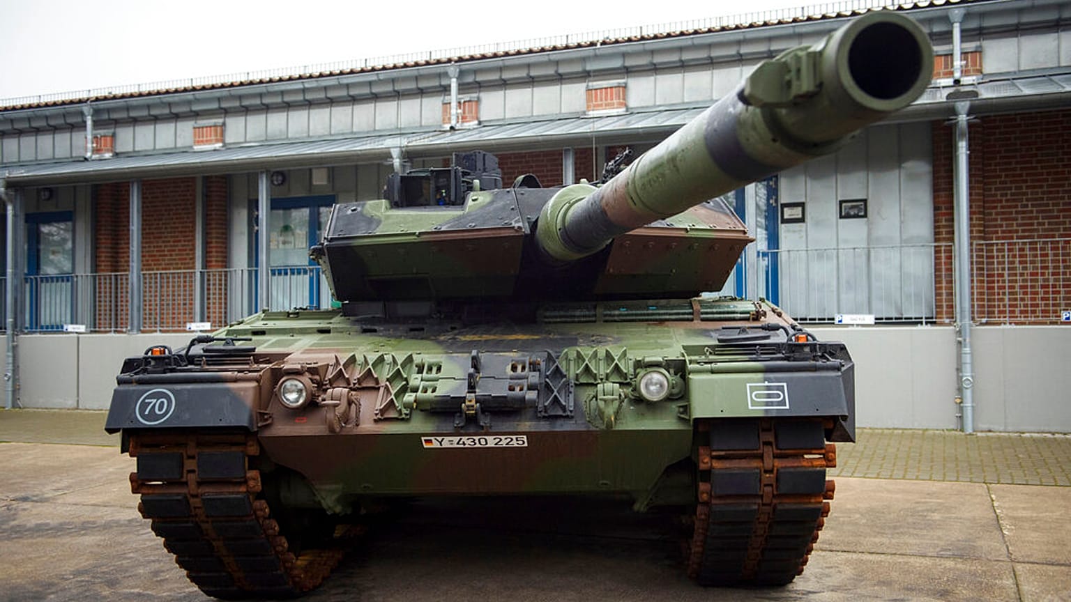 Tanque Leopard 2 de fabricación alemana