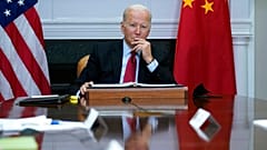 US-Präsident Joe Biden im Weißen Haus. 
