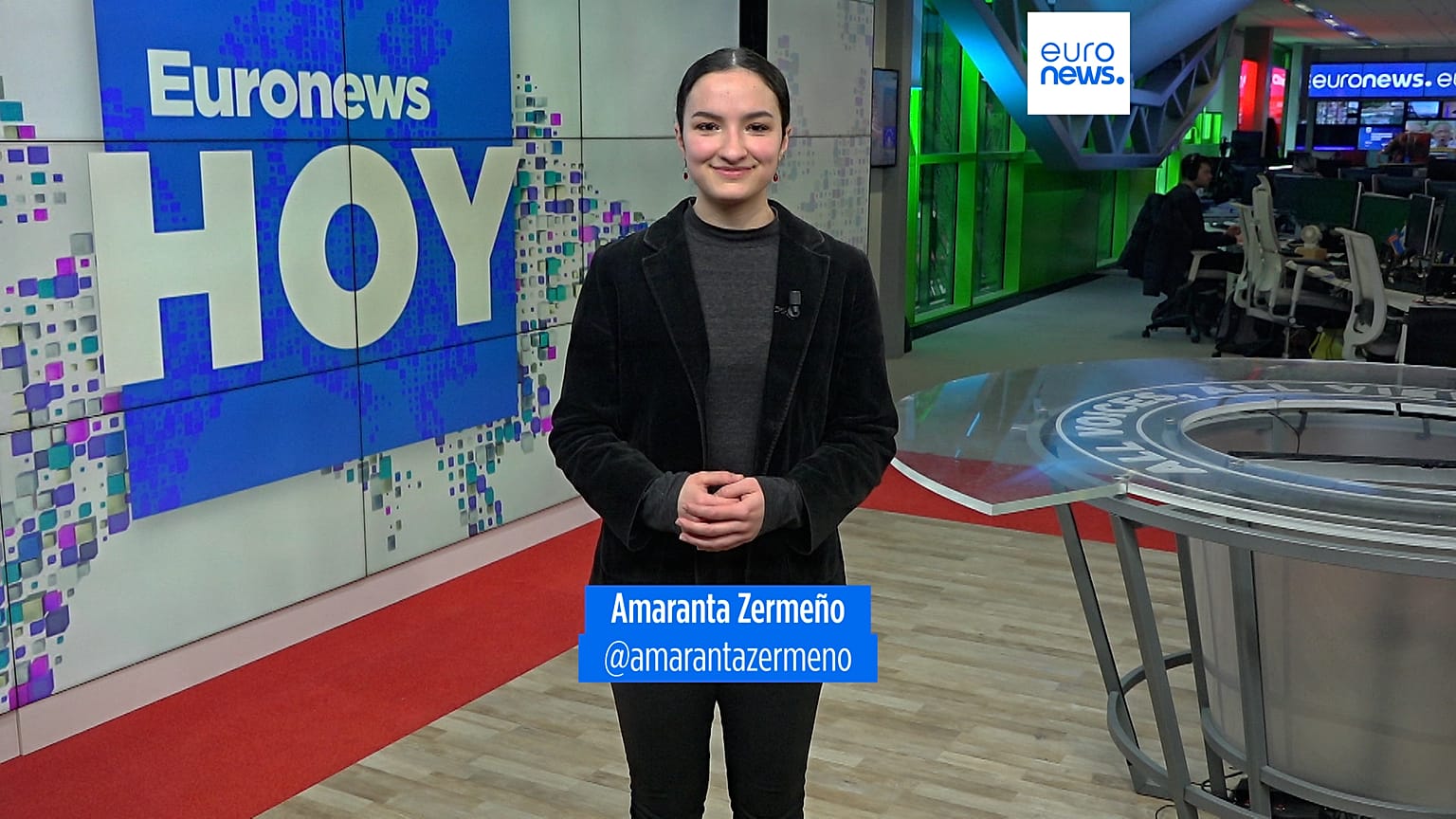 Amaranta Zermeño - Euronews Hoy del 27 de febrero 2023 